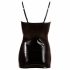 Cottelli - Glossy Dress with Corset (Black)  - L