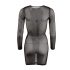 Cottelli - robe translucide (noir) - XL