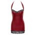 Cottelli - Shiny Mini Dress (Red)