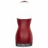 Cottelli - Shiny Mini Dress (Red)  - L