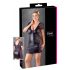 Abito mini sensuale taglie forti con pizzi e fiocchi Cottelli (nero)  - 2XL