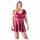 Cottelli Plus Size - A-Line Mini Dress (Burgundy)  - XL