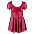 Cottelli Plus Size - A-Line Mini Dress (Burgundy)  - XL