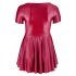 Cottelli Plus Size - A-Line Mini Dress (Burgundy)  - XL