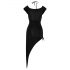 Cottelli Party - Asymmetric Ring Dress (Black) - L