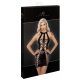 Noir - Special Lace-up Mini Dress (Black)