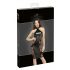 Noir - Glossy Translucent Halter Dress (Black)  - M