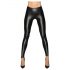 Noir - Long, Shiny Leggings (Black)