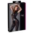 Cottelli - Short Sleeve Shiny Jumpsuit (Black)  - M