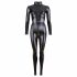 Cottelli - Glossy Long Sleeve Party Jumpsuit (Black)