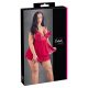 Cottelli Plus Size - Lace, Flowy Babydoll (Red) - 3XL