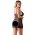 Cottelli Grande Taille - Nuisette Transparente en Dentelle (Noir) - 2XL