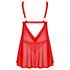 Obsessive Elianes - Lace Babydoll Set (Red)