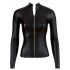 Cottelli - Shiny Long-Sleeve Women's Top (Black) - M