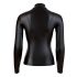 Cottelli - Shiny Long-Sleeve Women's Top (Black) - M