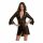 Passion Eco Primula - Lace Robe and Thong (Black)