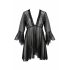 Passion Eco Primula - Lace Robe and Thong (Black)