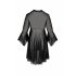 Passion Eco Primula - Lace Robe and Thong (Black)