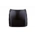 Cottelli - Glossy Mini Skirt with Buckles (Black)