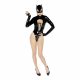 Black Velvet - Long Sleeve Batwoman Bodysuit (Black)