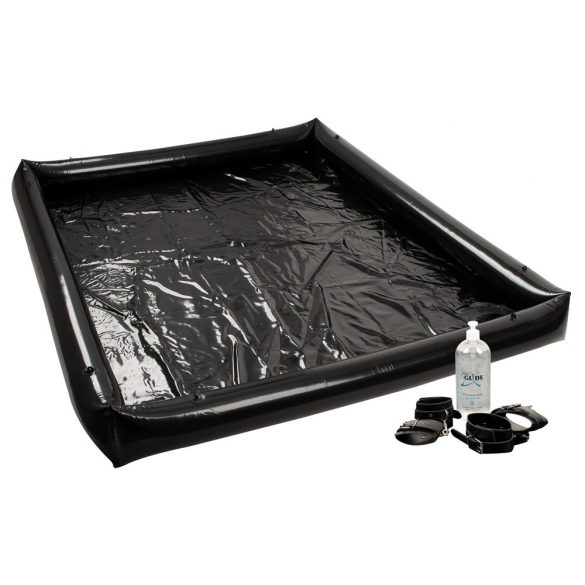 Piscina Gonfiabile Erotica Lucida con Manette Regolabili (140x185cm)