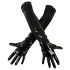 Gants laqués brillants (noir)