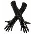 Black Level - Glossy Vinyl Gloves (Black)  - M