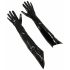 Extra Long Lacquer Gloves (Black)