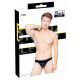 Black Level - Classic, Lacquer Men's Thong (Black)