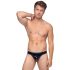 Black Level - Classic, Lacquer Men's Thong (Black)