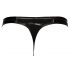 Black Level - Classic, Lacquer Men's Thong (Black)