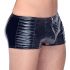 Black Level - Ribbed Zip Men's Shorts (Black)  - M