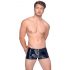 Black Level - Ribbed Zip Men's Shorts (Black)  - M