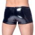 Black Level - ribbad knäppbar herrshorts (svart) - M