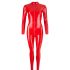 Long-Sleeve Latex Bodysuit (Red)