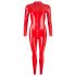 LATEX - Long-Sleeve Women's Catsuit (Red)