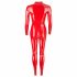 LATEX - Long-Sleeve Women's Catsuit (Red)