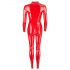 LATEX - Long-Sleeve Women's Catsuit (Red)