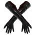 Gants unisex longs en latex (noir)