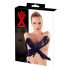 Gants unisex longs en latex (noir) - M