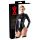 Latex Long Sleeve Women's Bodysuit (Black)