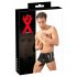 LATEX - boxer met penishoes (zwart)