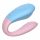 Mrow 03 - Rechargeable, Waterproof Couples Vibrator (Blue-Pink)