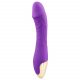 Mrow Real Lover - Rechargeable, Waterproof, Lifelike Vibrator (Purple)