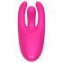 Mrow - Rechargeable 3-Prong Clitoral Vibrator (Pink)