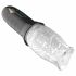 Funny Me Bellucci 360 - Rotating Vibrating Masturbator (Clear-Black)