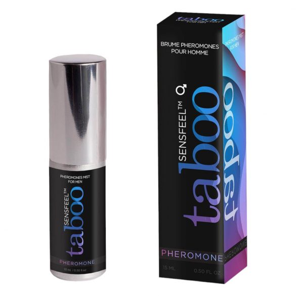 Taboo Pheromone - Natural Scented Pheromone Body Spray for Men (15ml)