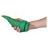 OgazR Octopuss - samoljepljivi dildo za ruku hobotnice - 21 cm (zeleno-žuti)