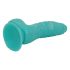 OgazR Sea Serpent - Ribbed Dildo with Suction Cup - 17 cm (Blue-White)