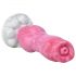 Animalorny Bulldog - dog penis dildo - 17cm (pink)